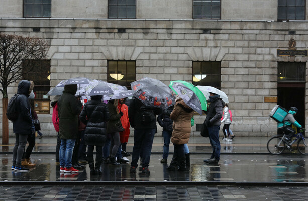 Status Yellow wind warning issued for Dublin, Wexford and Wicklow
