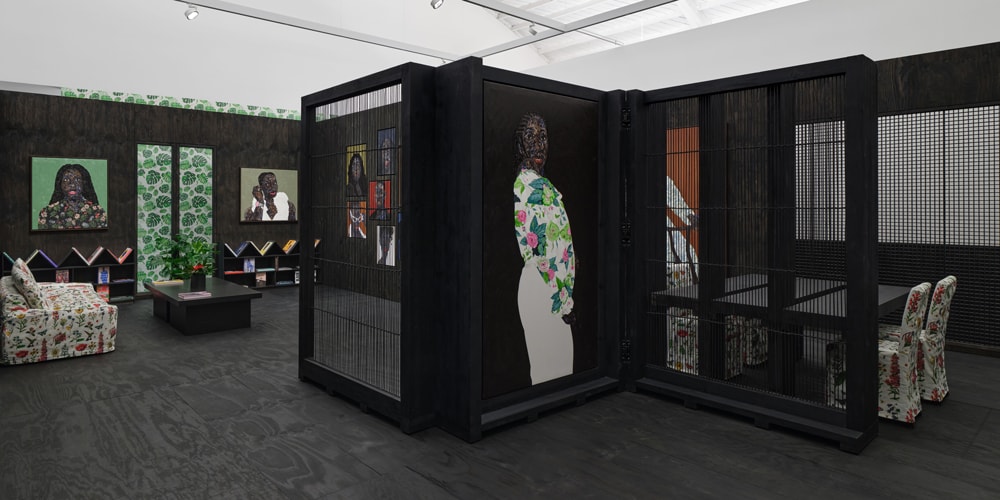 Amoako Boafo 'I Bring Home with Me' Exhibition