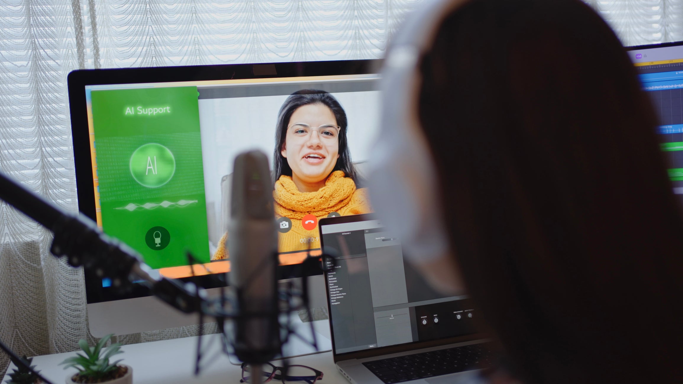 AI interviewers can be programmed to look and sound like humans