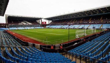 Aston Villa vs Everton Confirmed Lineups