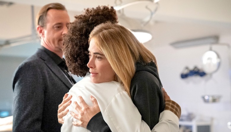 Kasie and Bishop on NCIS