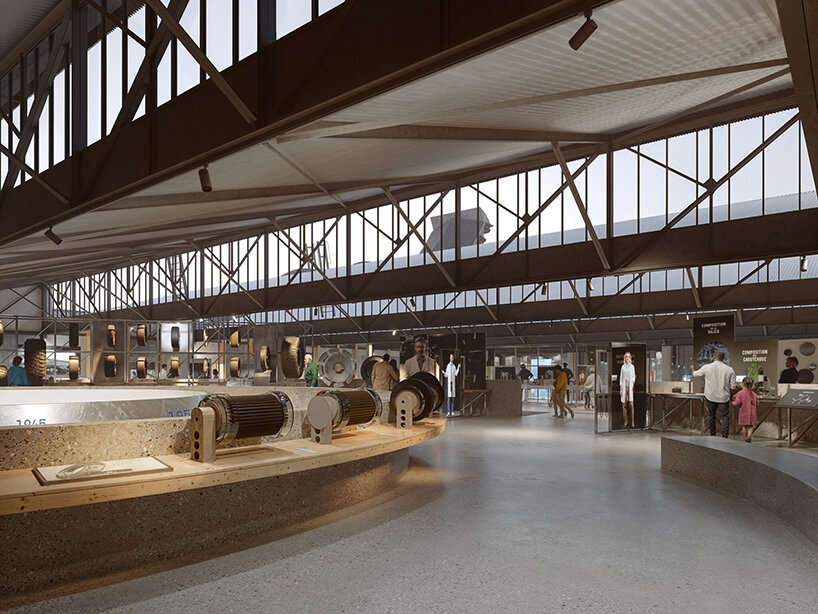 kengo kuma unveils plans to renovate michelin factory museum in france