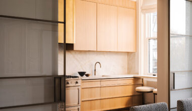 London flat undergoes revamp where "no single author is visible"