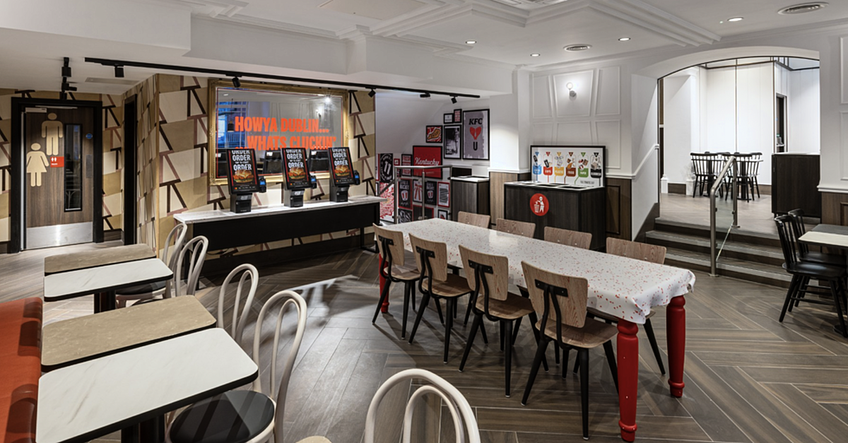 KFC Opens Flagship Restaurant On Grafton Street