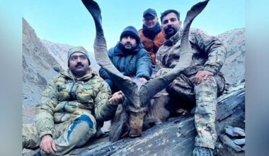 US national hunts Kashmir Markhor in Chitral