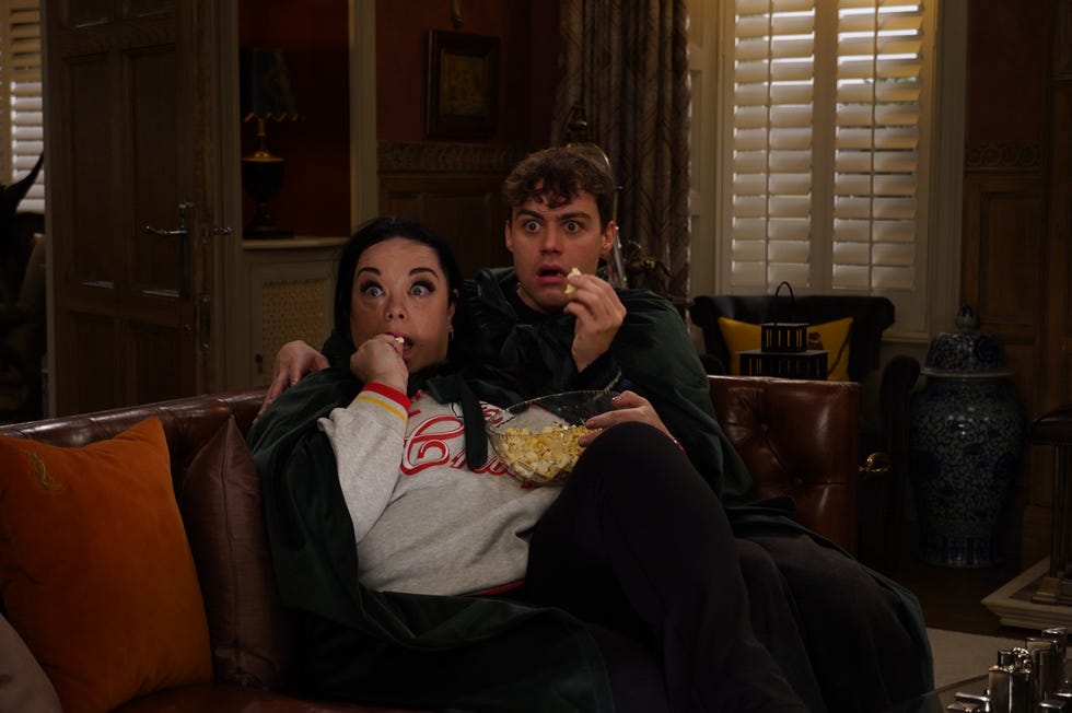 Bradley Riches and Lisa Riley preview Emmerdale bradley riches and lisa riley preview emmerdale