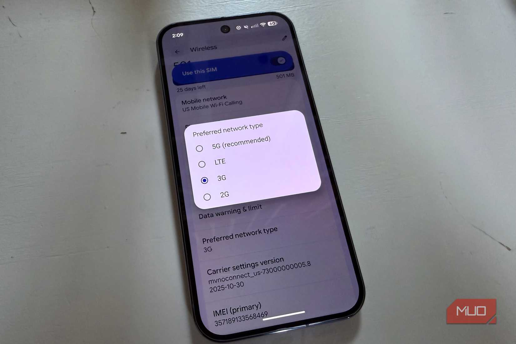 LTE Switching on Android
