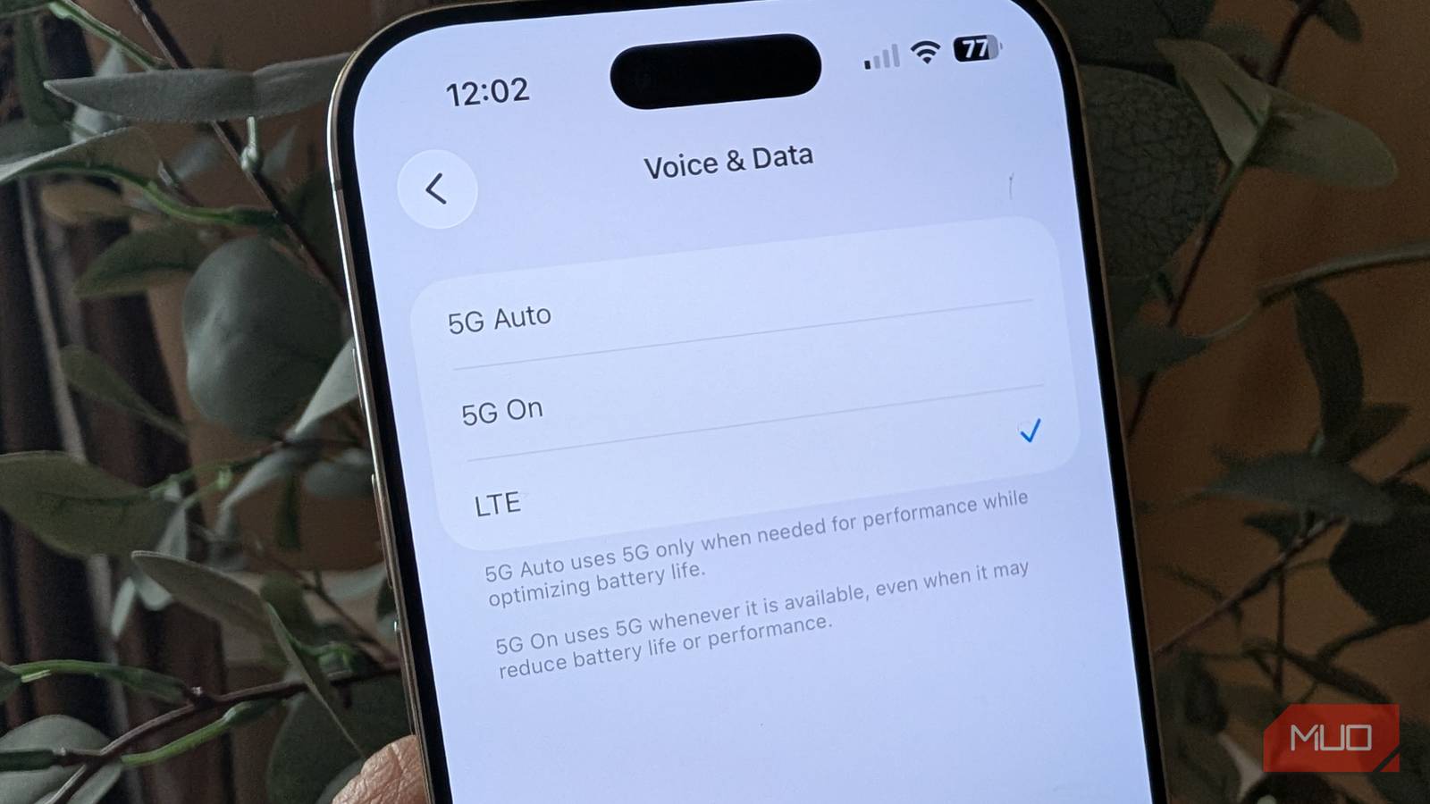 I force my phone to use LTE instead of 5G for one simple reason