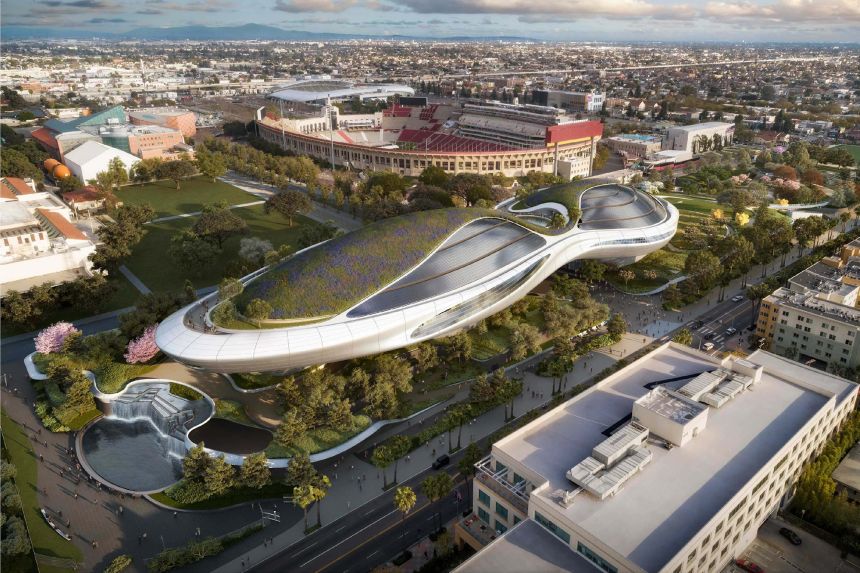 The George Lucas-funded museum's permanent collection features over 40,000 works of