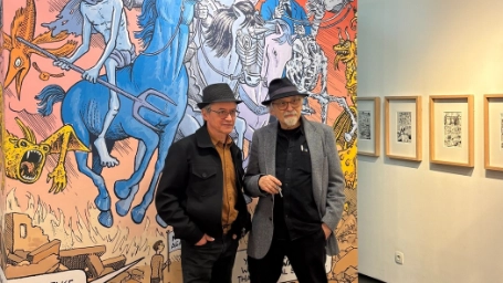 Joe Sacco, Art Spiegelman Exhibit Extended – The Daily Cartoonist