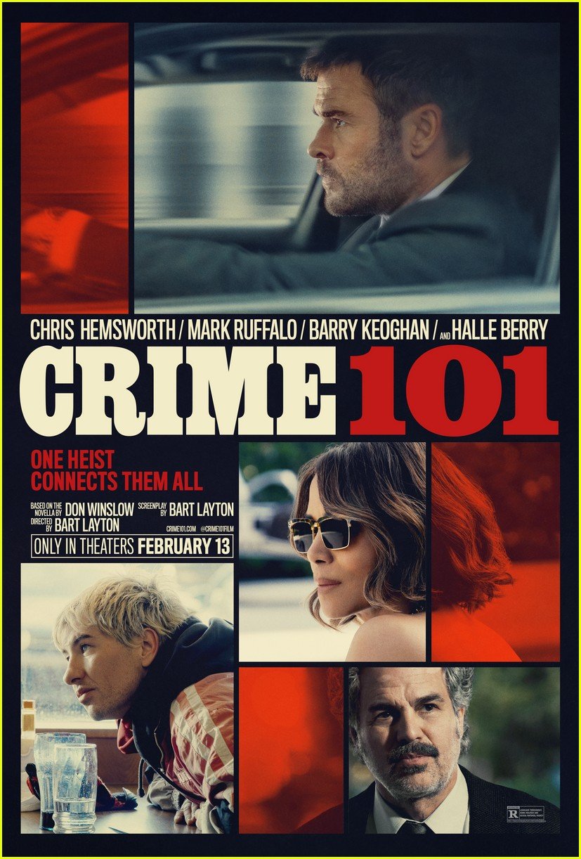 new crime 101 trailer poster revealed 015261996