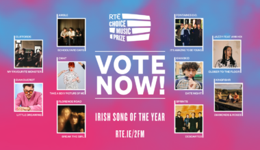 RTÉ Choice Music Prize - vote for Irish Song of the Year
