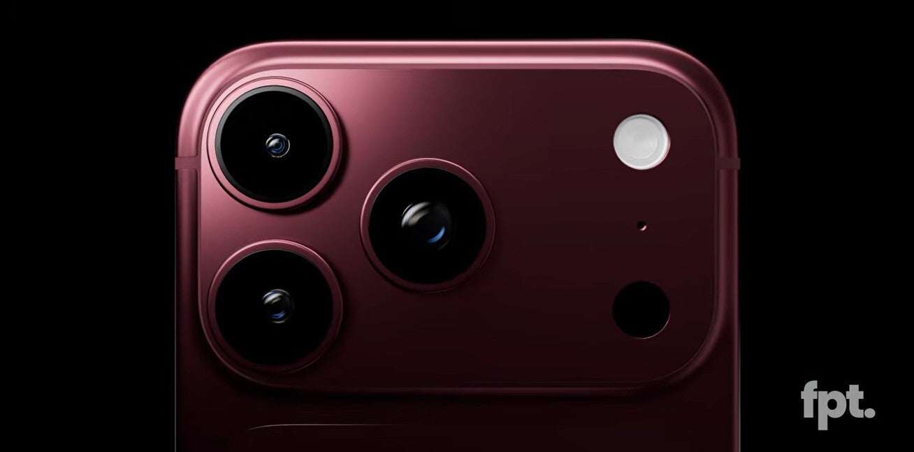 Render of rear cameras on iPhone 18 Pro.