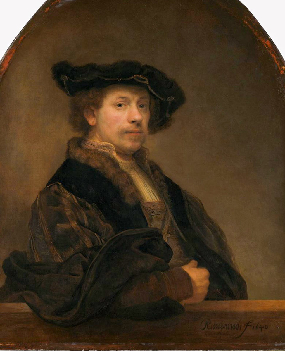 rembrandt self portrait 34