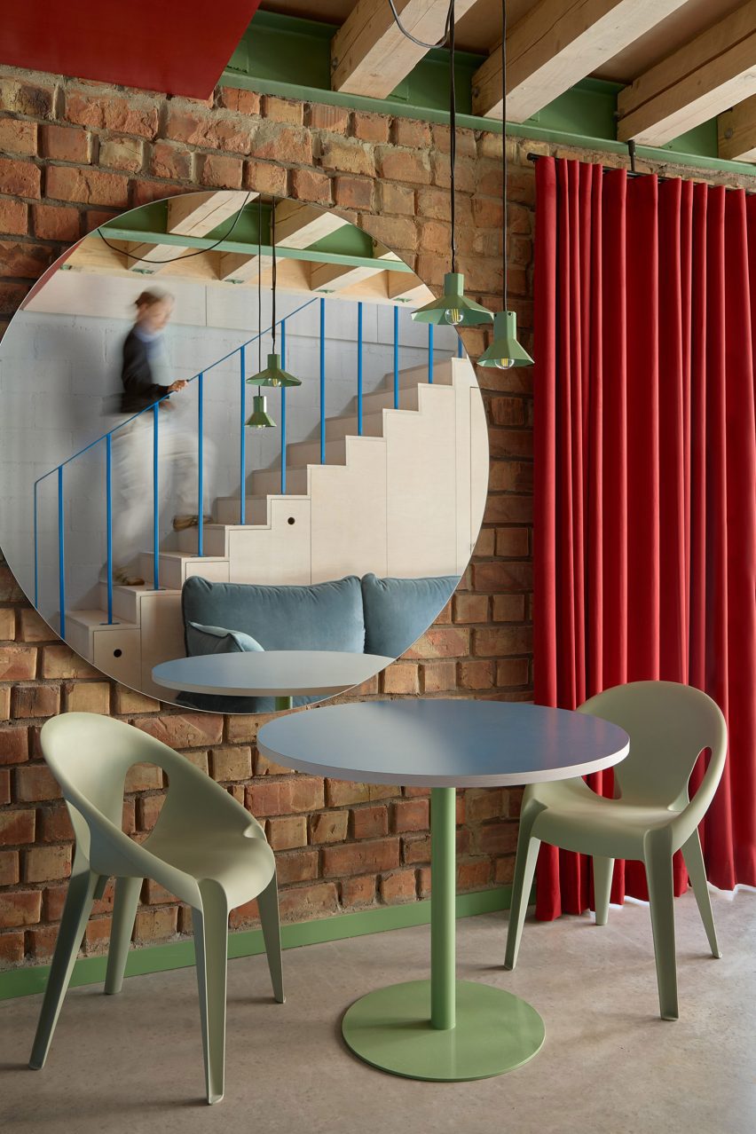 Seating space within home by Sampling