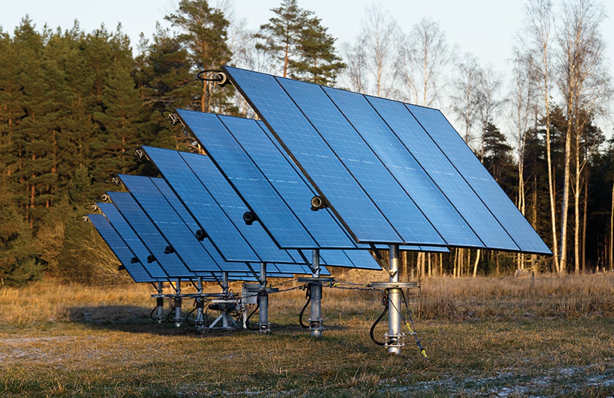 Vertical Solar Panels—Wind-Resistant Trackers for High Latitudes