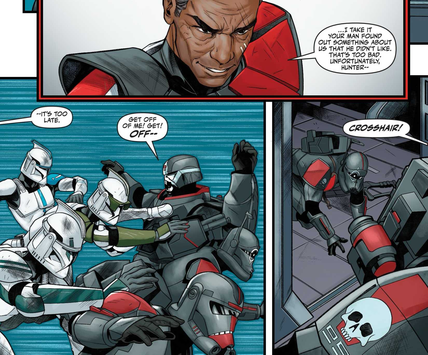 Sgt. Cole's Squad Betrays Clone Force 99 in The Bad Batch Rogue Agents