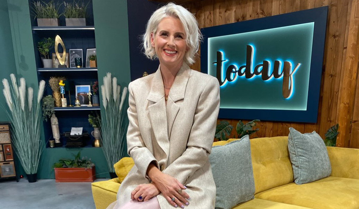 Sinead Kennedy on Today. Pic: Sinead Kennedy / Instagram