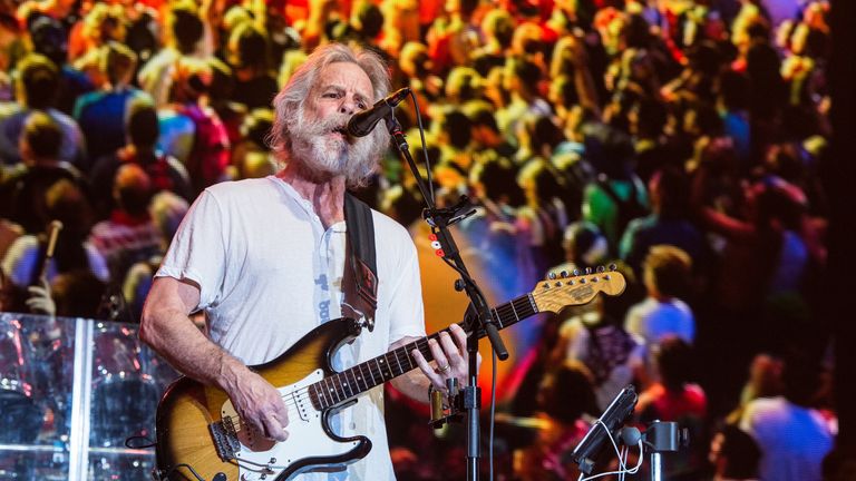 Weir performs in Tennessee with Dead & Company in 2016. Pic: Invision/AP
