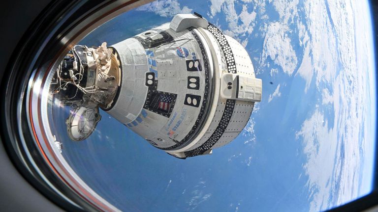Boeing's Starliner docked to the ISS in 2024. Pic: NASA