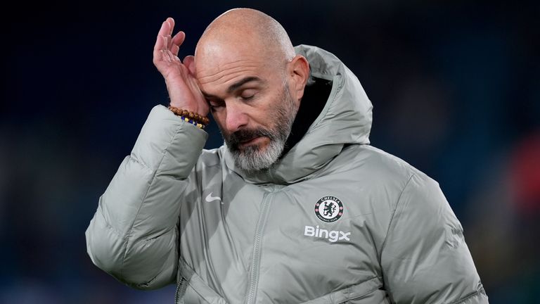 Maresca in December. Pic: PA