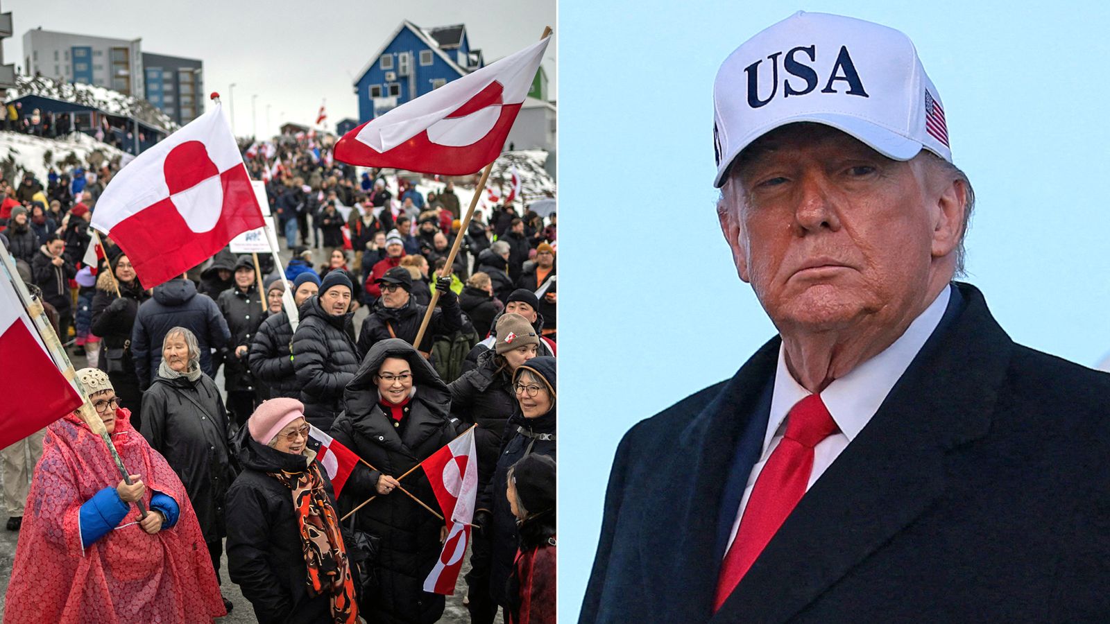 Trump latest: President warns 'you'll find out' - when asked how far he'll go to take Greenland | World News