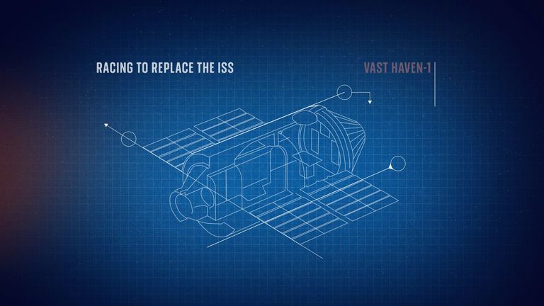 VAST Haven-1. Composite: VAST/Sky News