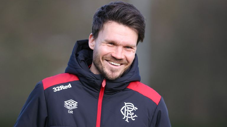 GLASGOW, SCOTLAND - JANUARY 21: Head coach Danny Rohl during a Rangers MD-1 training session at the Rangers Training Centre, on January 21, 2026, in Glasgow, Scotland. (Photo by Alan Harvey / SNS Group)