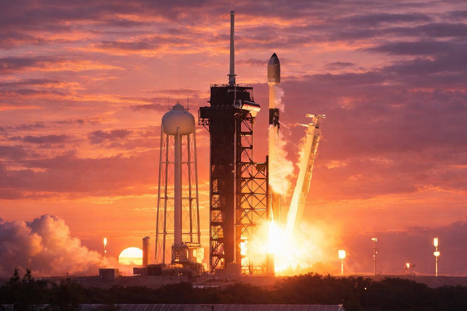 SpaceX Falcon 9 lifts off with 29 Starlink satellites as FCC clears bigger buildout