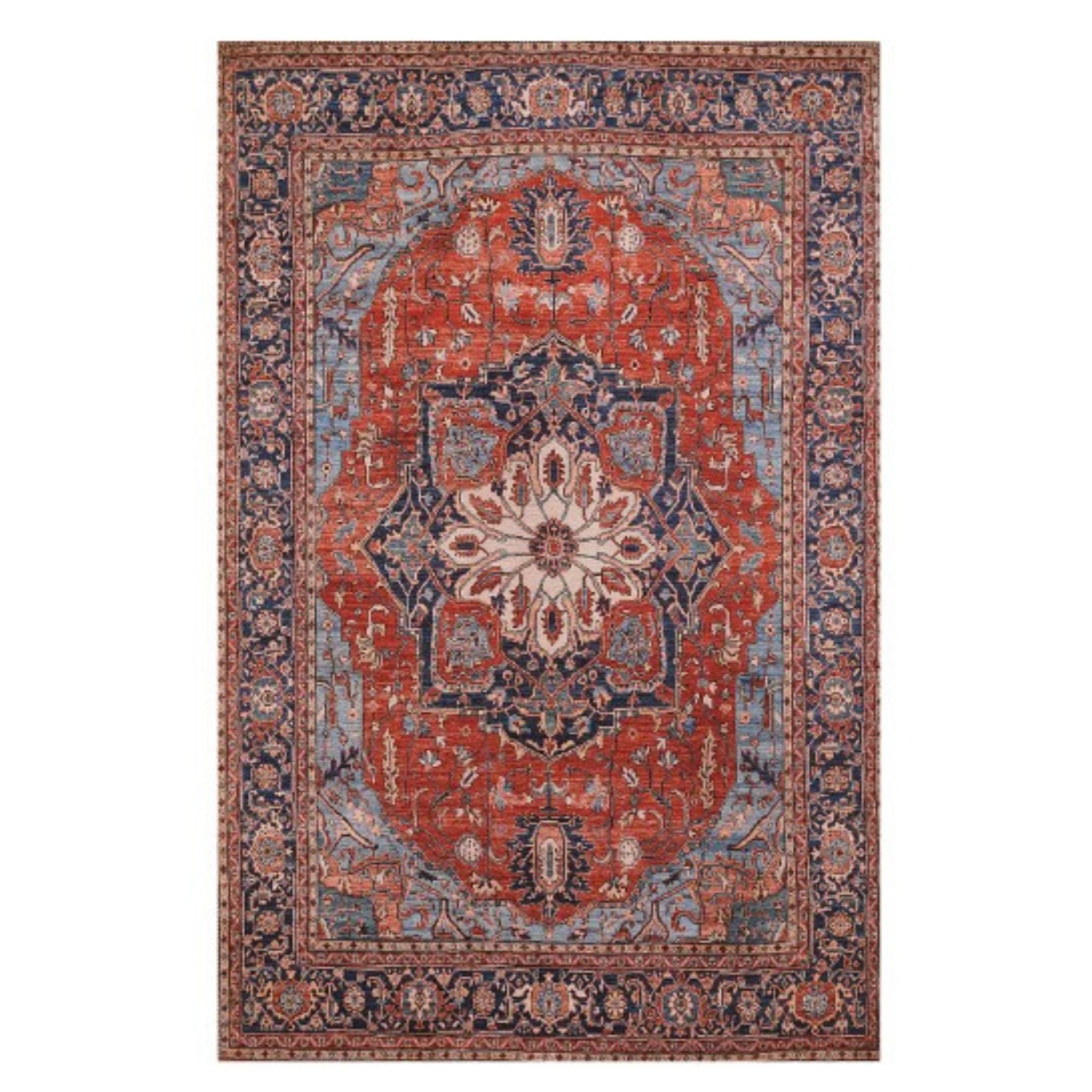 sarina oriental style rug from pottery barn