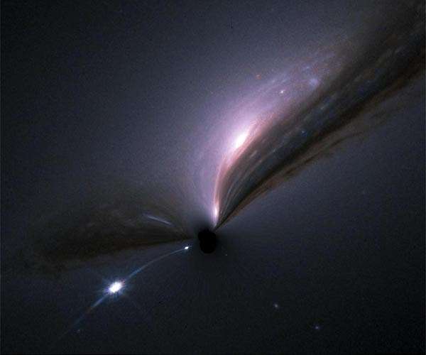 Bright supernova offers new view of black hole birth