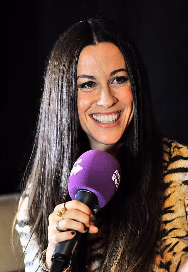 Canadian singer/songwriter Alanis Morissette 