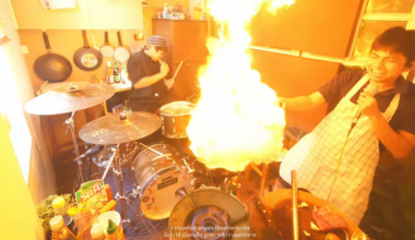 Watch Two Thai Dudes Almost Burn the Place Down Cooking and Covering "Chop Suey"