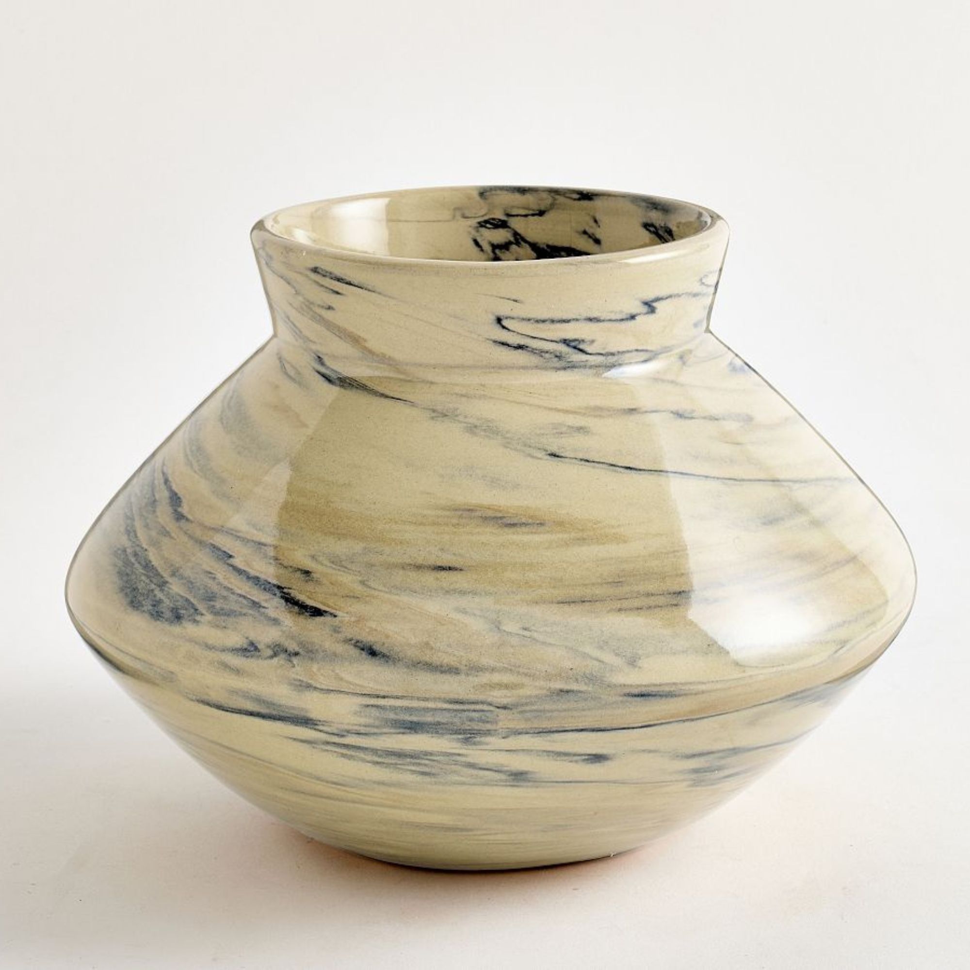 Handcrafted Marbled Ceramic Collection