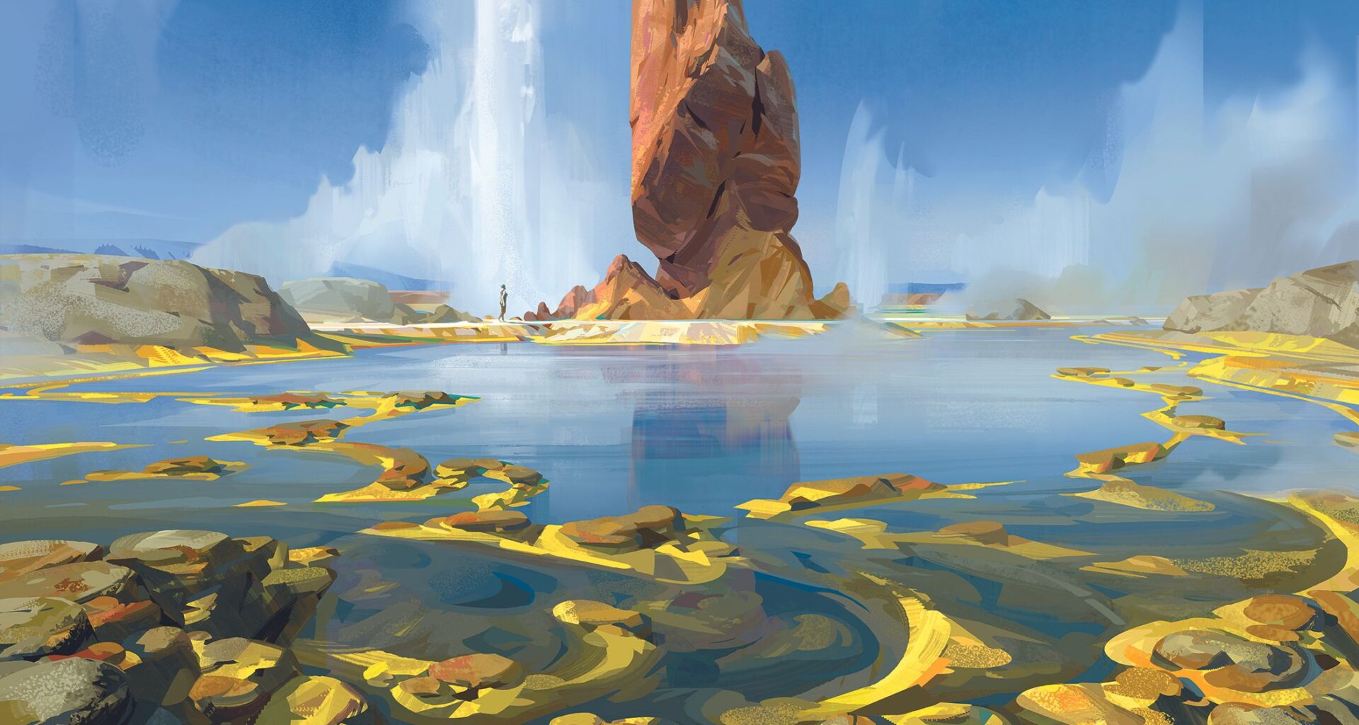 This artist pushes colours and brushstrokes to the limit