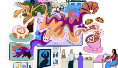 Los Angeles coffee shops that double as art galleries