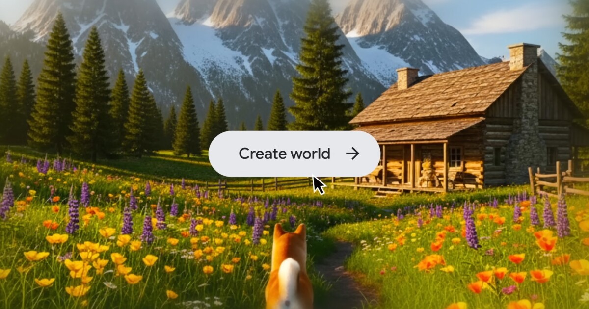 Google's Project Genie AI creates interactive virtual worlds