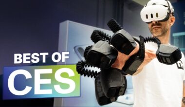 Lightweight AR eyewear shows captions, live translations, and health stats during a crowded floor demo with real use cases.