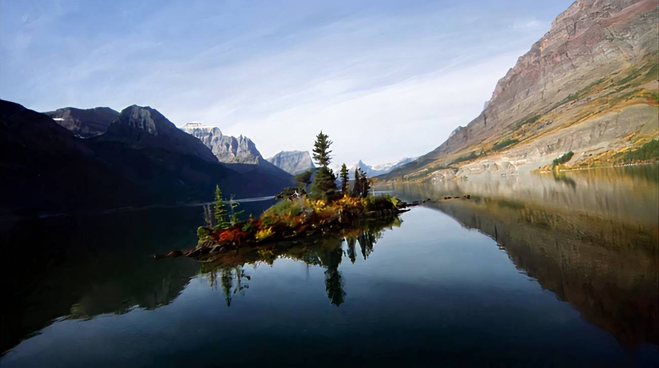 The Shining Opening Island