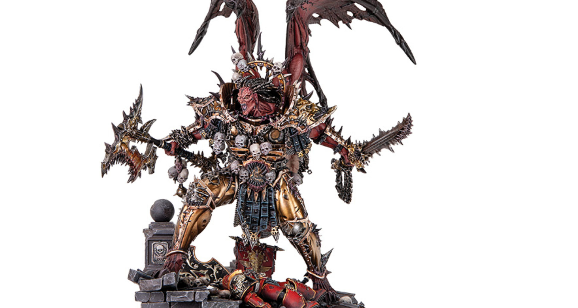 Angron Transfigured is finally ready for preorder in today's Warhammer Horus Heresy teaser