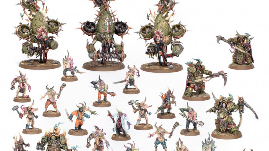 warhammer-battleforces-nurgle Warhammer Battleforce: Vile Vectorium miniatures
