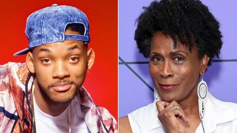 Split image of Will Smith and Janet Hubert