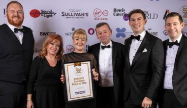 Ireland’s oldest hotel crowned Leinster’s ‘Favourite Place to Stay’ for third year in a row