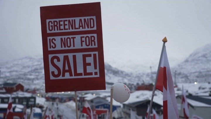 Protestors have taken to the streets since Trump threatened to take control of Greenland