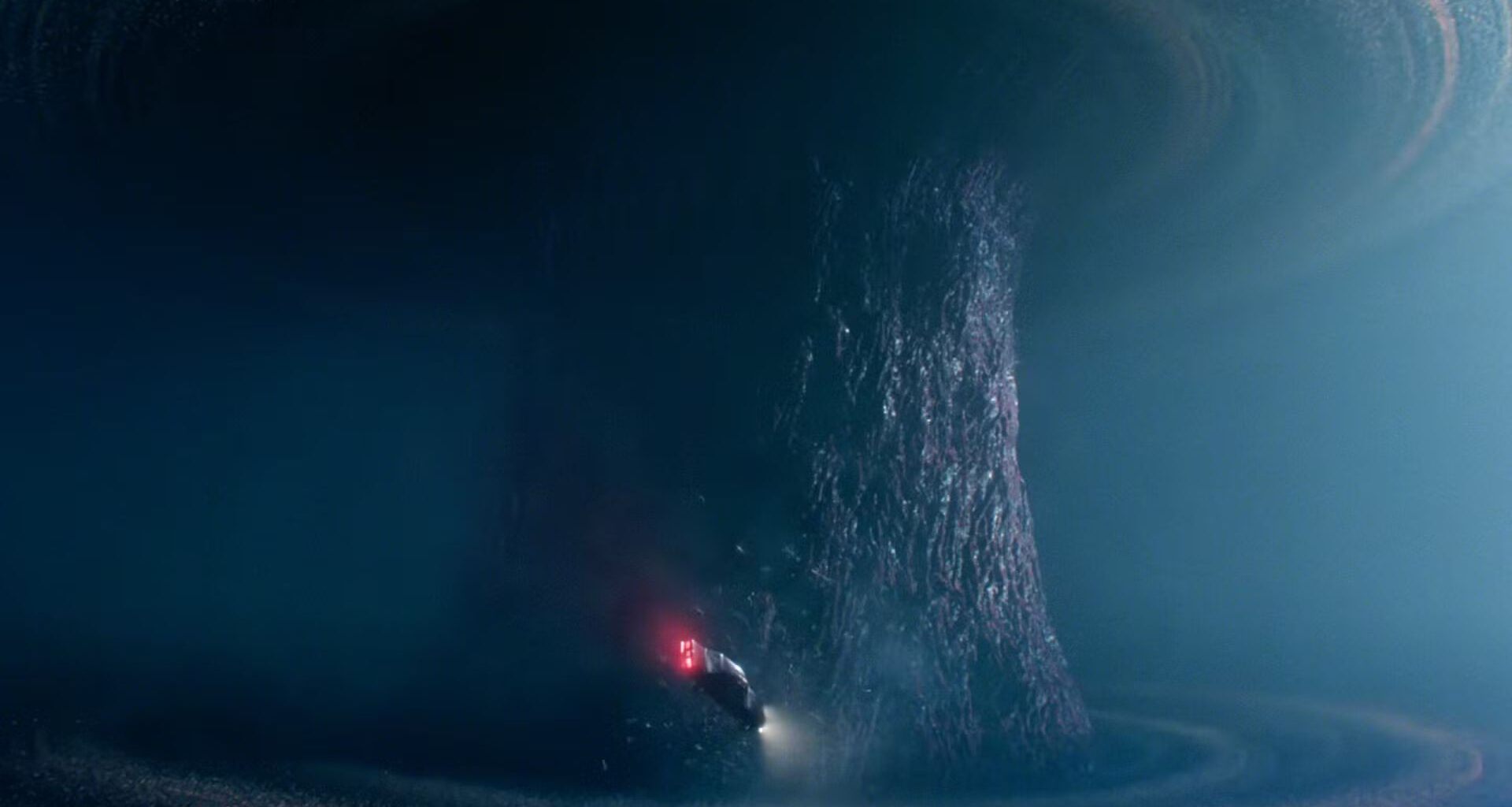 Screenshot showing the Einstein-Rosen Bridge in "Stranger Things"