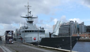 LÉ Samuel Beckett sustains 'slight damage' leaving quays