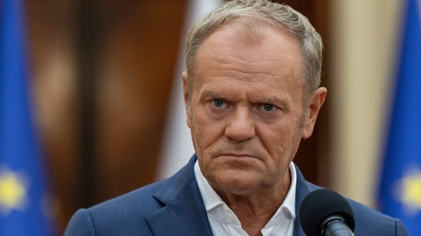 Poland's Prime Minister Donald Tusk 