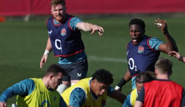 Itoje named on bench for England v Wales