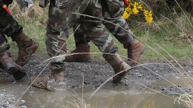 generic image of ireland's defence forces