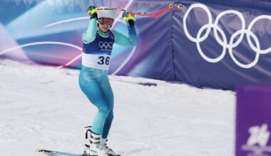 Comerford comes home 34th in men's downhill event